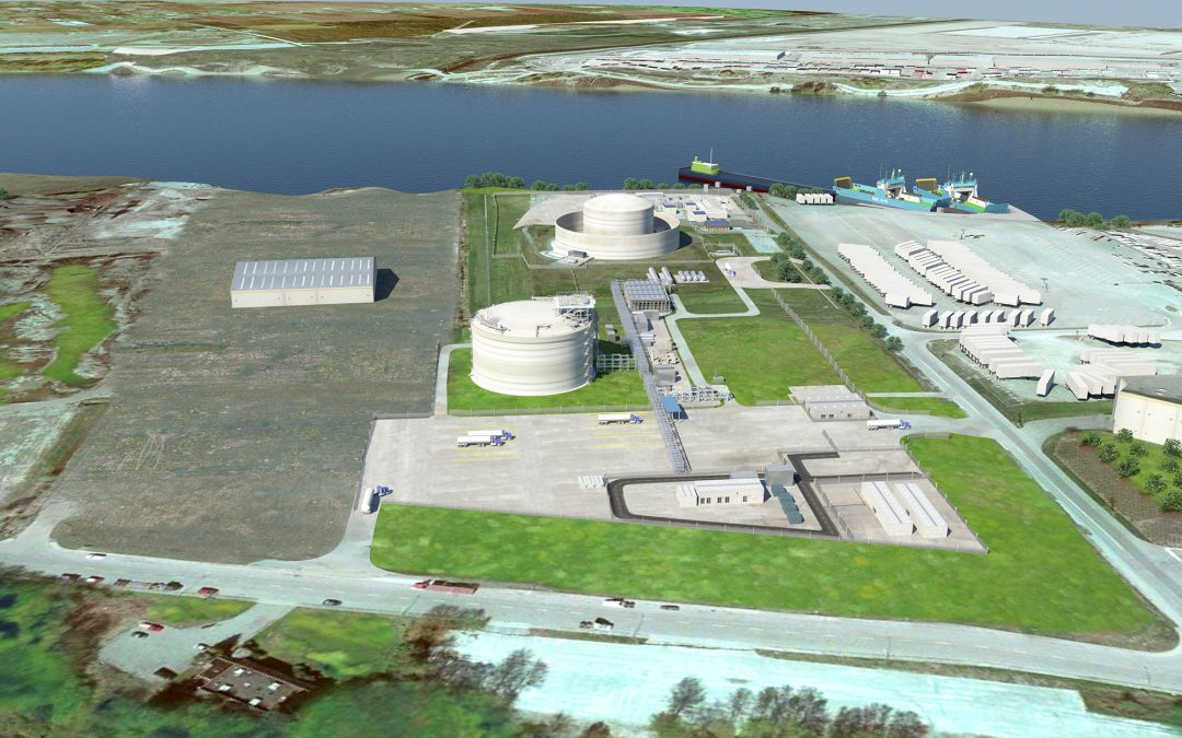 The FortisBC Tilbury LNG Facility Expansion Building